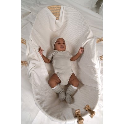 Lodger Romper SS Seersucker Steel 80 - obrázek