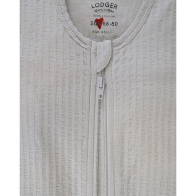 Lodger Hopper Sleeveless Seersucker Steel 86/98 - obrázek