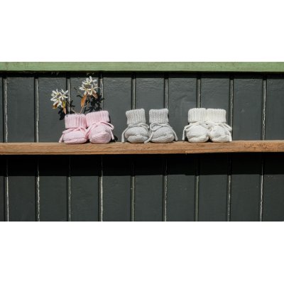 Lodger Slipper Knit Steel 0 - 6 měsíců - obrázek