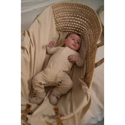 Lodger Swaddler Seersucker 70 x 70 cm Birch - obrázek