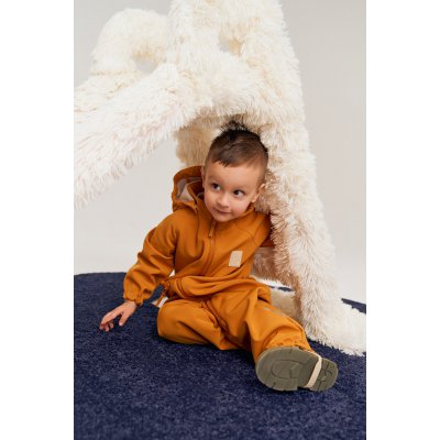 Leokid Softshellový overal - Ginger Cloudberry vel. 12 - 18 měsíců (vel. 80) - obrázek