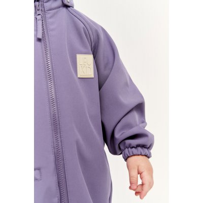 Leokid Softshellový overal - Lilac Echo vel. 18 - 24 měsíců (vel. 86) - obrázek