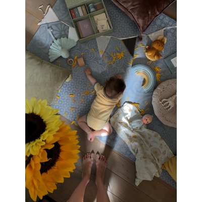 Toddlekind Prettier Hrací podložka Puzzle Persian - Smoke 120 x 180 cm - obrázek