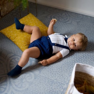 Toddlekind Prettier Hrací podložka Puzzle Persian - Smoke 120 x 180 cm - obrázek