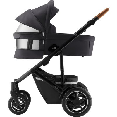 Britax Römer Smile 4 Set kočárek + hluboká korba - Midnight Grey - obrázek