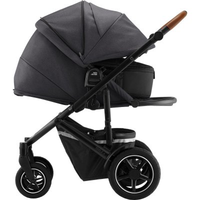 Britax Römer Smile 4 Set kočárek + hluboká korba - Midnight Grey - obrázek