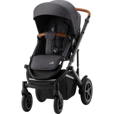 Britax Römer Smile 4 Set kočárek + hluboká korba - Midnight Grey - obrázek