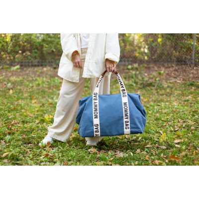 Childhome Přebalovací taška Mommy Bag Canvas - Indigo - obrázek