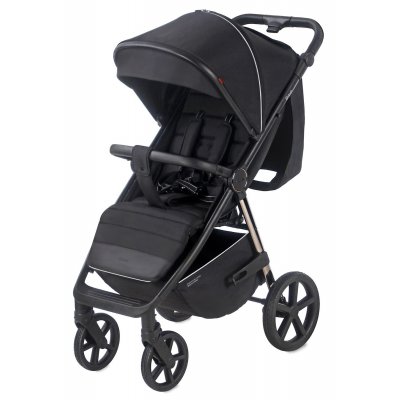 Carrello Bravo Plus Sportovní kočárek - Jet Black - obrázek