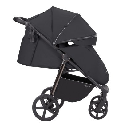 Carrello Bravo Plus Sportovní kočárek - Jet Black - obrázek