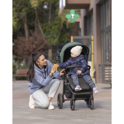 Carrello Bravo Plus Sportovní kočárek - Palm Green - obrázek