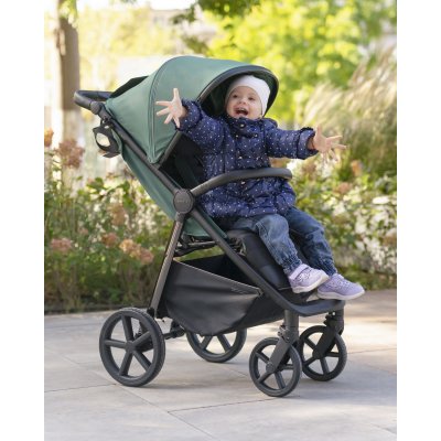 Carrello Bravo Plus Sportovní kočárek - Palm Green - obrázek