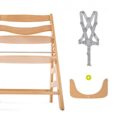 Hauck Alpha+ Dřevěná židle - Natural - obrázek