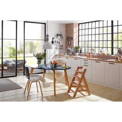 Hauck Alpha+ Dřevěná židle - Creme - obrázek