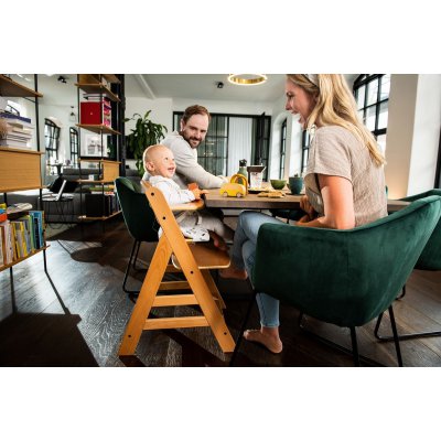 Hauck Alpha+ Dřevěná židle - Creme - obrázek