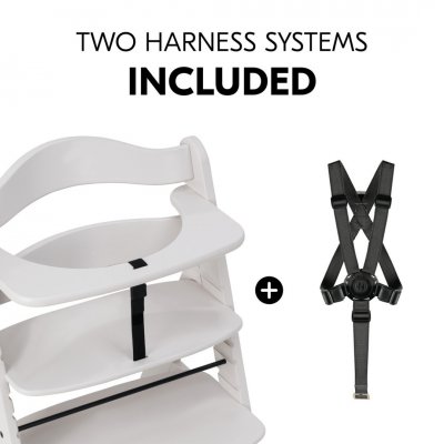 Hauck Alpha+ Dřevěná židle - Creme - obrázek