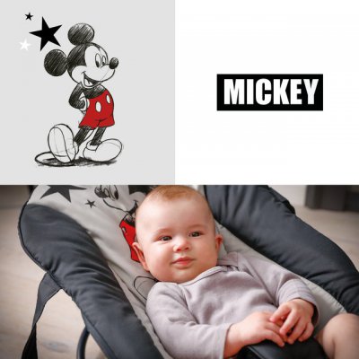 Hauck Rocky Lehátko - Mickey Stars - obrázek