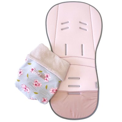 Pinkie Letní prodloužená podložka se stříbrem – Pink - obrázek