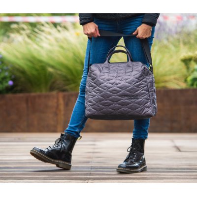 Pinkie Kabela na kočárek Superfine M – Dark Grey - obrázek