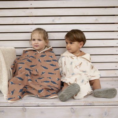 Lässig Pončo Sea Animals - Milky - obrázek