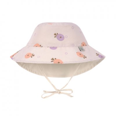 Lässig Bucket Hat Oboustranný klobouček Fish - Light Pink, 19 - 36 m