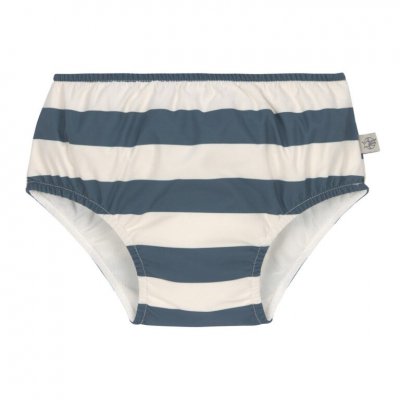 Lässig Chlapecké plavky Block Stripes - Milky/Blue, 7 - 12 m