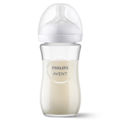Philips AVENT Láhev Natural Response skleněná 240 ml - 1m+ - obrázek