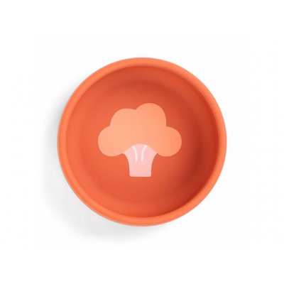 Done by Deer Silikonová sada pro první jídlo - Papaya - obrázek