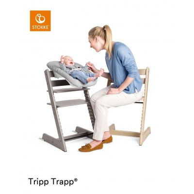 Stokke Tripp Trapp Židlička Oak Black - obrázek