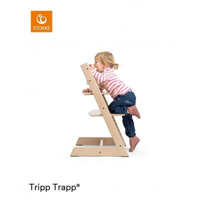 Stokke Tripp Trapp Židlička Oak Black - obrázek