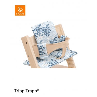 Stokke Tripp Trapp Classic Polštářek OCS Waves Blue - obrázek