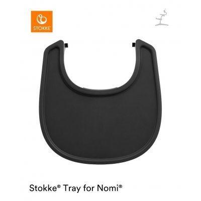Stokke Nomi Pultík k židličce Black - obrázek