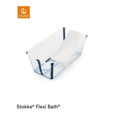 Stokke Flexi Bath Bundle Transparent Blue - obrázek