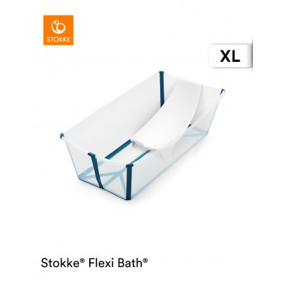 Stokke Flexi Bath X-Large Bundle Transparent Blue