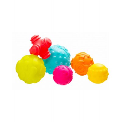 Playgro Strukturované míčky pro rozvoj motoriky 6 ks - obrázek