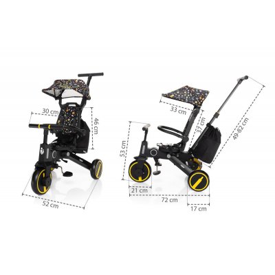 Zopa Nova 2 Tříkolka - Foggy Grey - obrázek