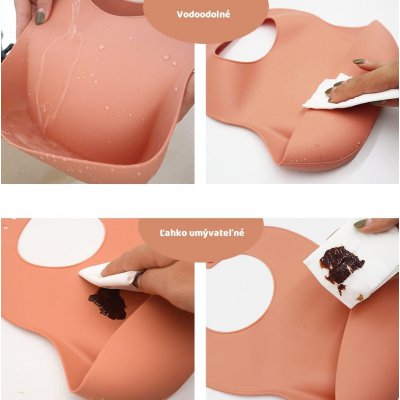 Martons Silikonový bryndák - Olive Green - obrázek