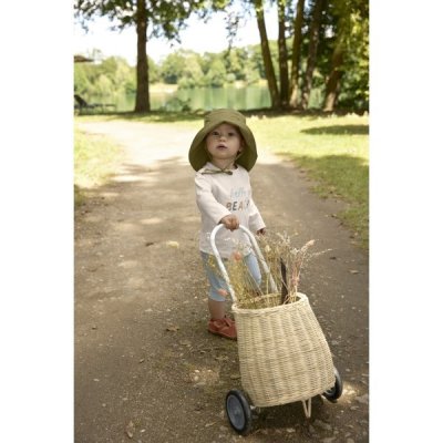 Lässig Long Neck Hat Klobouček proti slunci - Moss, 19 - 36 m - obrázek