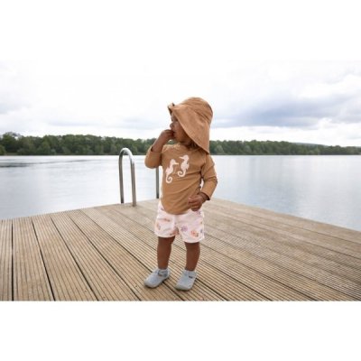 Lässig Long Neck Hat Klobouček proti slunci - Caramel, 19 - 36 m - obrázek