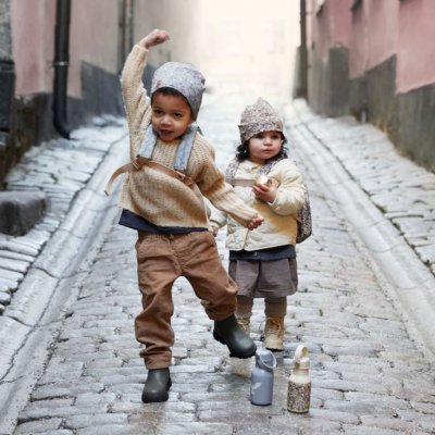 Elodie Details Dětský batoh Mini - Blue Garden - obrázek