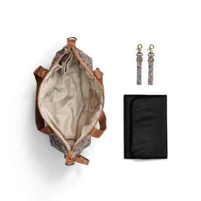 Elodie Details Diaper Bag Soft Shell - Blue Garden - obrázek