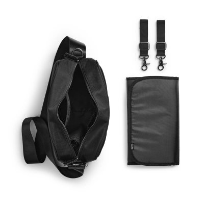 Elodie Details Diaper Bag Crossbody - Black - obrázek