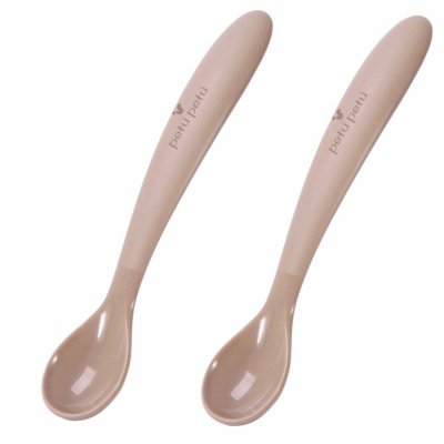 Petú Petú Maddie Silikonové lžičky 2 ks - Caramel