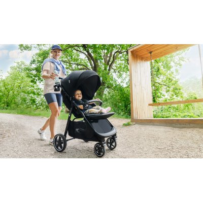 Kinderkraft Select Route Sportovní kočárek Platinum - Grey - obrázek