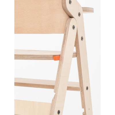 Mamatoyz Dřevěná jídelní židlička - Nature - obrázek