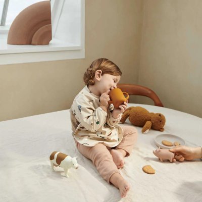 Liewood Merle Bryndák s rukávy - Farm/Sandy - obrázek