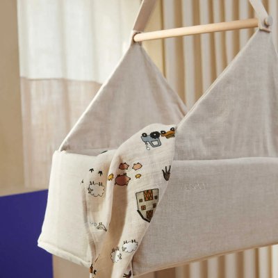 Liewood Lewis Mušelínové plenky 2 ks - Farm/Sandy - obrázek