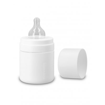 Baby Wallaby Kojenecká antikoliková láhev 120 ml - White - obrázek