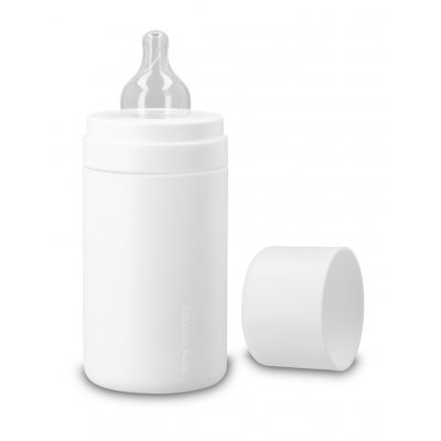 Baby Wallaby Kojenecká antikoliková láhev 240 ml - White - obrázek