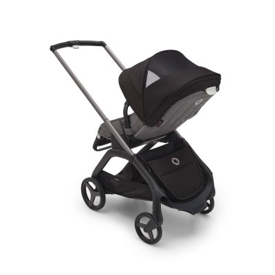 Bugaboo Dragonfly Sluneční stříška - Midnight Black - obrázek